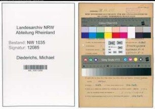 Entnazifizierung Michael Diederichs , geb. 07.08.1883 (Grubenbeamter)
