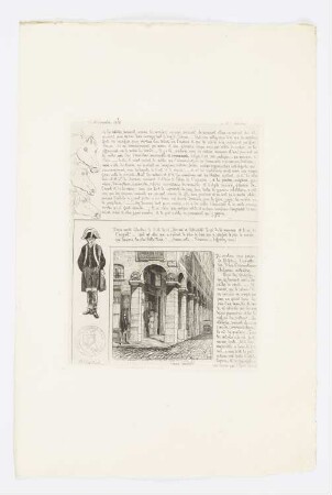 Rue des Colonnes - 15 Novembre 1868, aus: "L’Illustration Nouvelle"