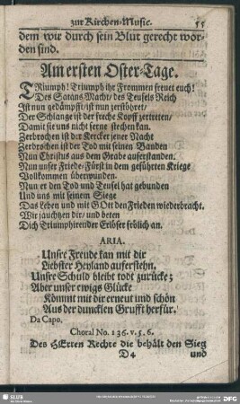 Am ersten Oster-Tage