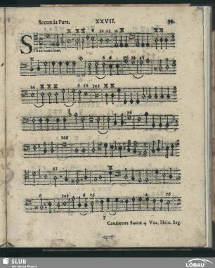 XXVII. Si non humiliter; SWV 79
