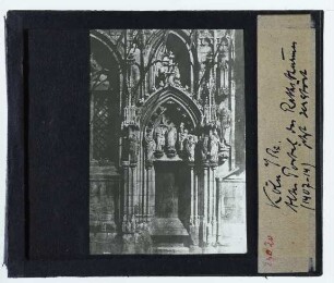 Köln, Ratsturm : Altes Portal (zerstört)