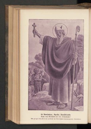 St Bonifatius, Apostel Deutschlands