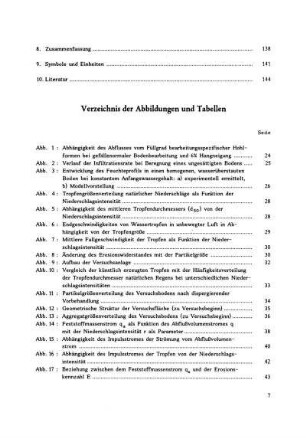 Verzeichnis der Abbildungen und Tabellen