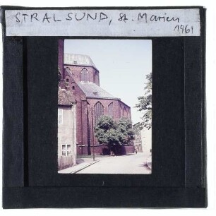 Stralsund, Marienkirche : Chor von außen