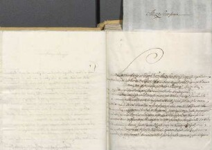 Leopoldo Mazzoni an Karoline Luise von Baden (Rom)