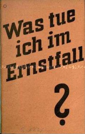 Aufklärungsschrift für unterschiedliche Notfälle