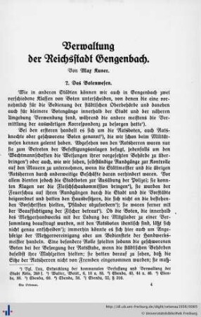 Verwaltung der Reichsstadt Gengenbach (Kunder), Die Waffenburg Tiefenau und ihre Besitzer (Arnold)