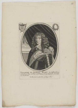 Bildnis des Tancrede de Rohan