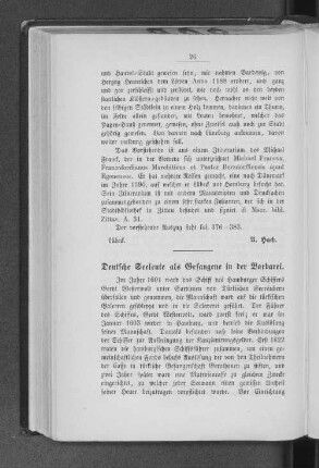 Deutsche Seeleute als Gefangene in der Barbarei.