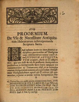 Vaticinium Zachariae de Iesu, triginta argenteis vendito, ab evangelista Matthaeo cap. XXVII. 9. 10. sub Ieremiae nomine rite citatum