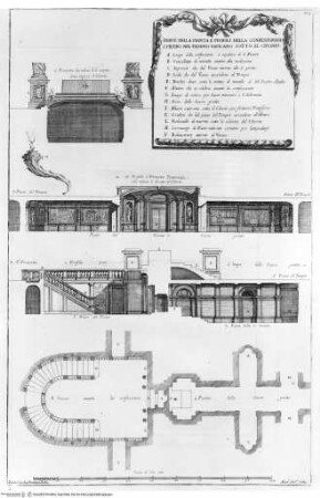 Templum vaticanum et ipsius origo - p. 409: Roma, San Pietro in Vaticano, confessio, pianta e sezioni