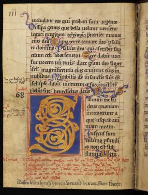 Rankeninitiale S (Ps 68)