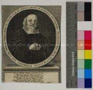 Porträt des lutherischen Theologen Matthäus Hofmann