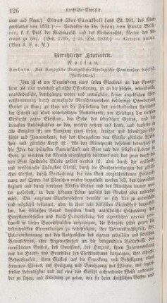 126-127 Kirchliche Statistik
