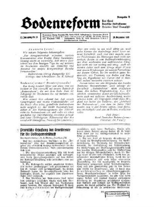 Praktische Erfassung der Grundrente für die Volksgemeinschaft