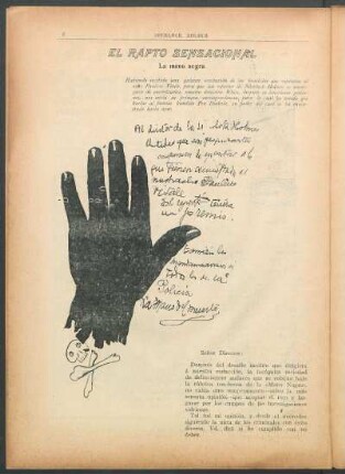 El rapto sensacional - La mano negra