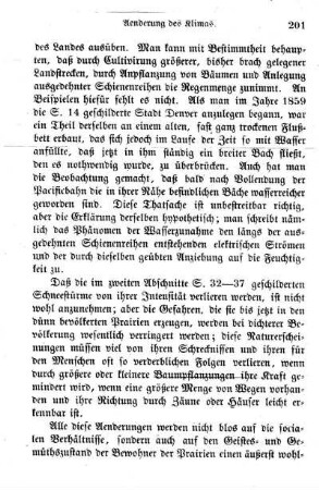 Veränderungen im Klima.