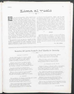 Sonetos del poeta francés José María de Heredia