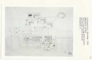 Akademie Athen (Diplomarbeit bei Willy Kreuer): Grundriss
