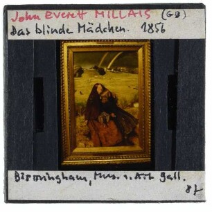 Millais, Das blinde Mädchen