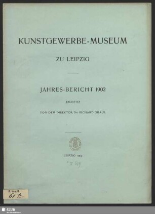 1902(1903): Jahres-Bericht