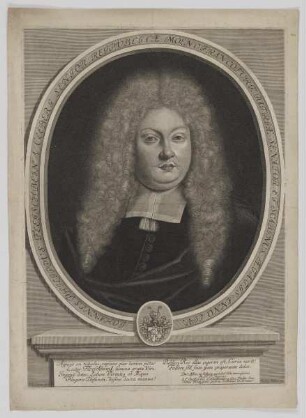 Bildnis des Johannes Philippus Fleischbein a Cleberg