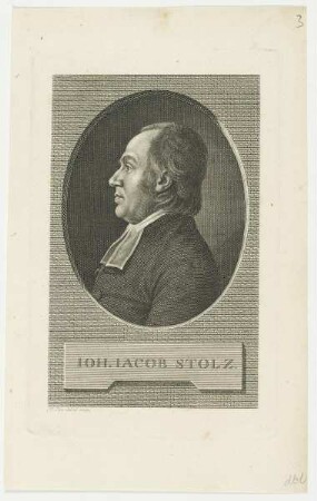 Bildnis des Ioh. Iacob Stolz