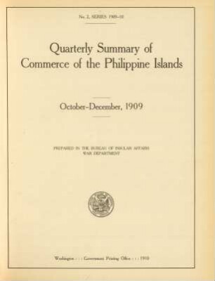 No. 2, Series 1909-1910. October - December 1909