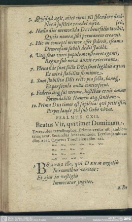 Psalmus CXII. Beatus Vir, quitimet Dominum