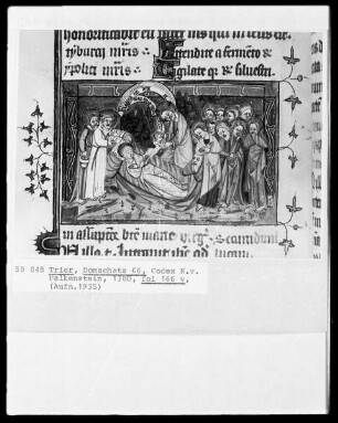Perikopenbuch des Erzbischofs Kuno von Falkenstein: Marientod