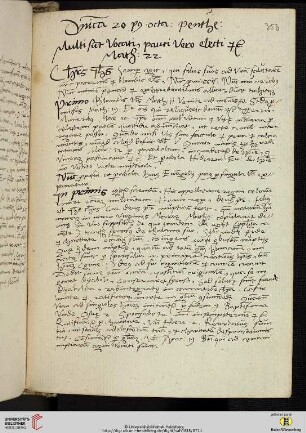 Dominica 20 post octaua penthecostes [Predigttext, Mt 22,14]