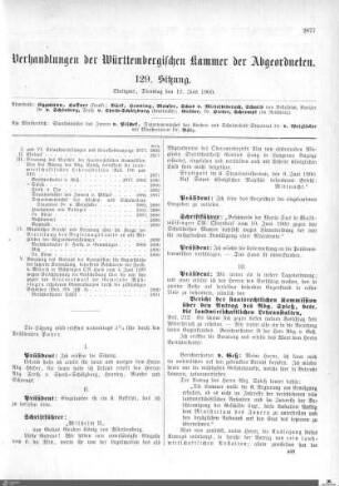 129. Sitzung Stuttgart, 12.6.1900