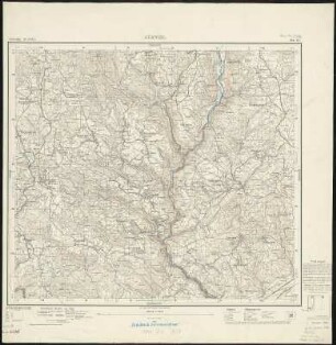 Meßtischblatt [8314] : Görwihl, 1925 : Görwihl. - Hrsg. 1882, bericht. 1897, wichtigere Nachtr. 1925. - 1:25000. - Karlsruhe: Kunstdr. Künstlerbund, 1925. - 1 Kt.