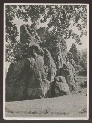 Externsteine, Nordseite. Horn - Bad Meinberg