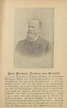 Hans Hermann Freiherr von Berlepsch