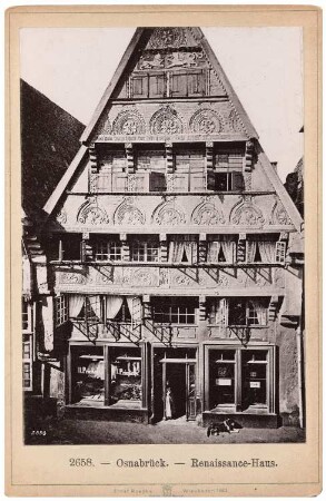 Haus Willmann, Osnabrück: Giebelansicht