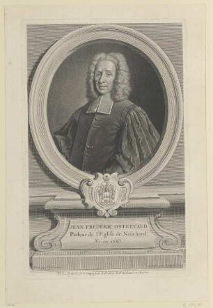Bildnis des Jean Frederic Ostervald