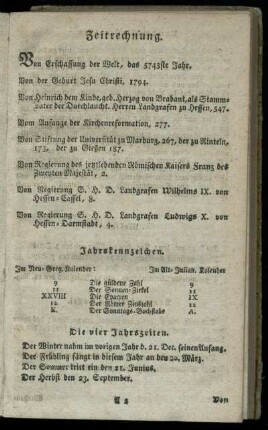 Zeitrechnung