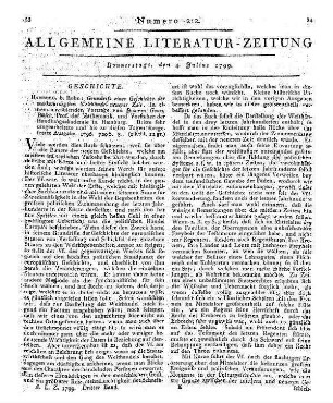Grellmann, H. M. G.: Historische Kleinigkeiten zum Vergnügen und Unterricht. Aus der Zerstreuung gesammelt. Göttingen: Vandenhoeck & Ruprecht 1794