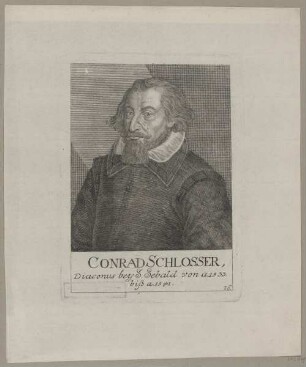 Bildnis des Conrad Schlosser