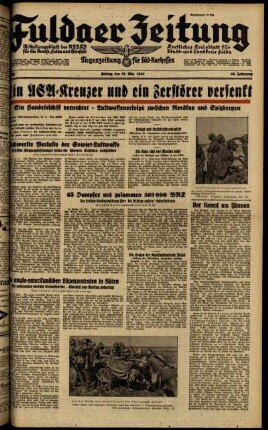Ausgabe vom Freitag, den 15. Mai 1942.