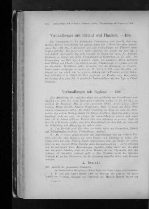 Verhandlungen mit England. - 1386.