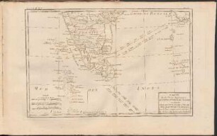 Carte de la Partie Inférieure De L'Inde En Deçà Du Gange : contenant L'Isle De Ceylan, Les Côtes De Malabar Et De Coromandel; avec le Pays compris entre ces Côtes