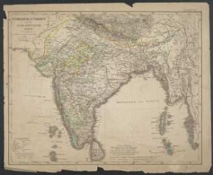 Vorder-Indien oder das Indo-Britische Reich [Hand-Atlas über alle Theile der Erde nach dem neuesten Zustande und über das Weltgebäude]