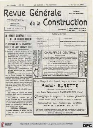No. 97 (5 Novembre 1907)