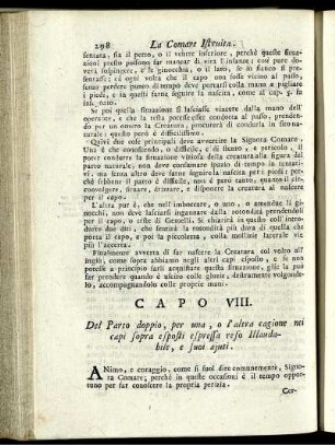 CAPO VIII.