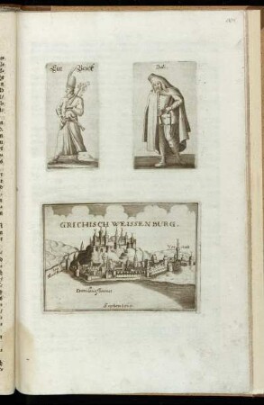 [Abb. XXIV.] Ein Baiok / Deli / Grichisch Weissenburg