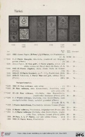 Türkei (Nr. 1239-1253)