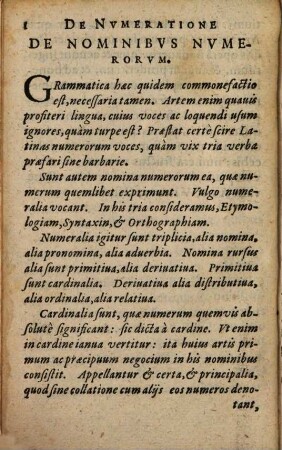 De Nvmeratione Mvltiplici, Vetere Et Recenti