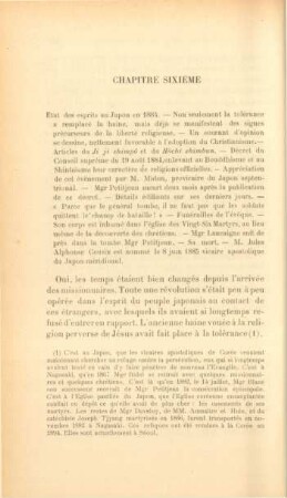 Chapitre sixième. Etat des esprits au Japon en 1884. - ...